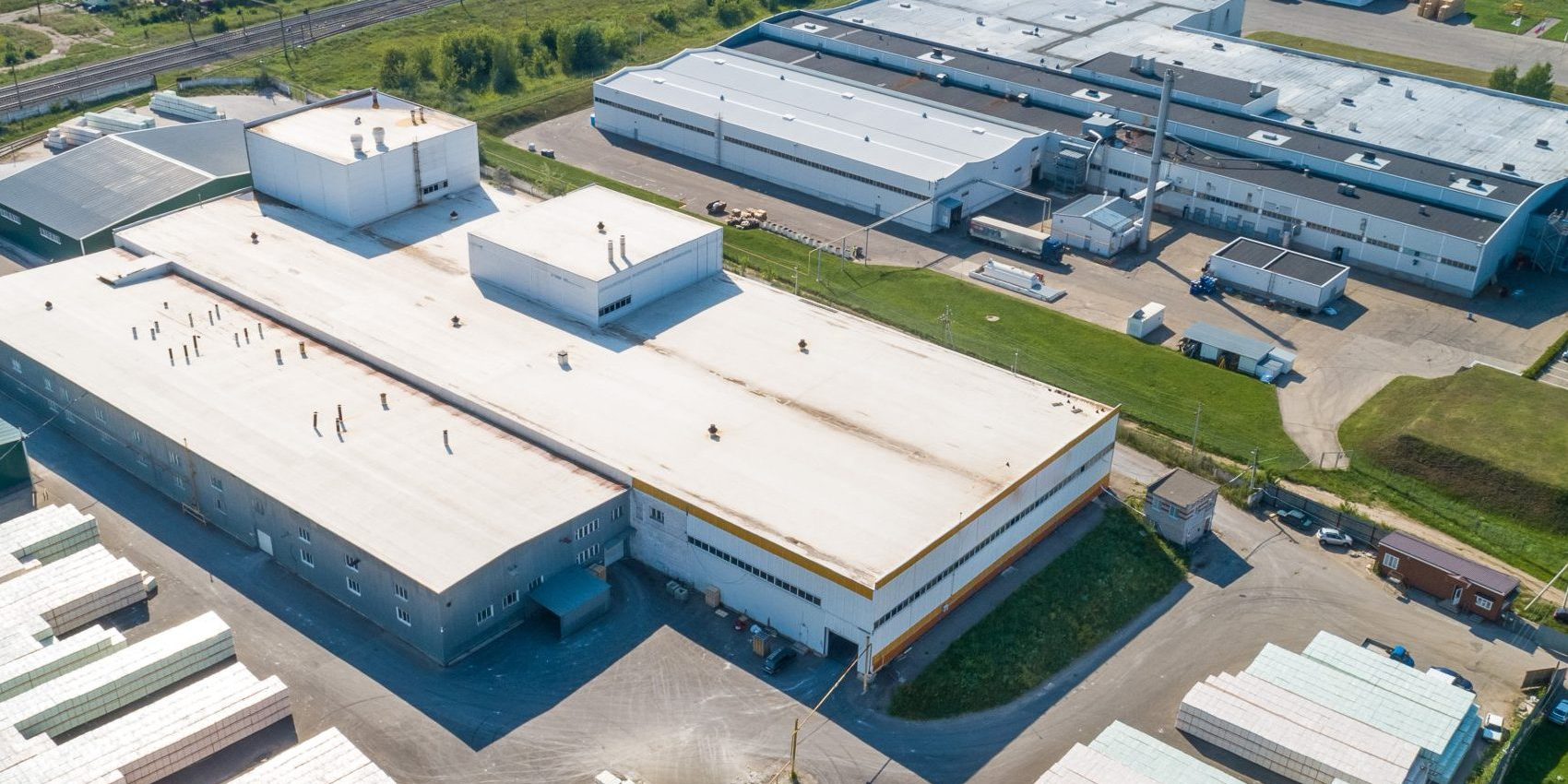 modern production of building materials Buildings_Top