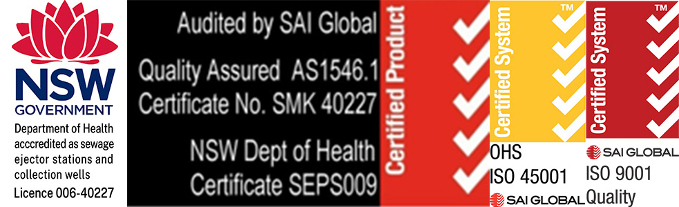 OP Rotadyne Wastewater Egnineered Systems Credentials Standards Licenses NSW Gov Health ISO 45001 9001